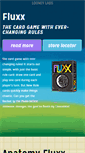 Mobile Screenshot of fluxxgames.com